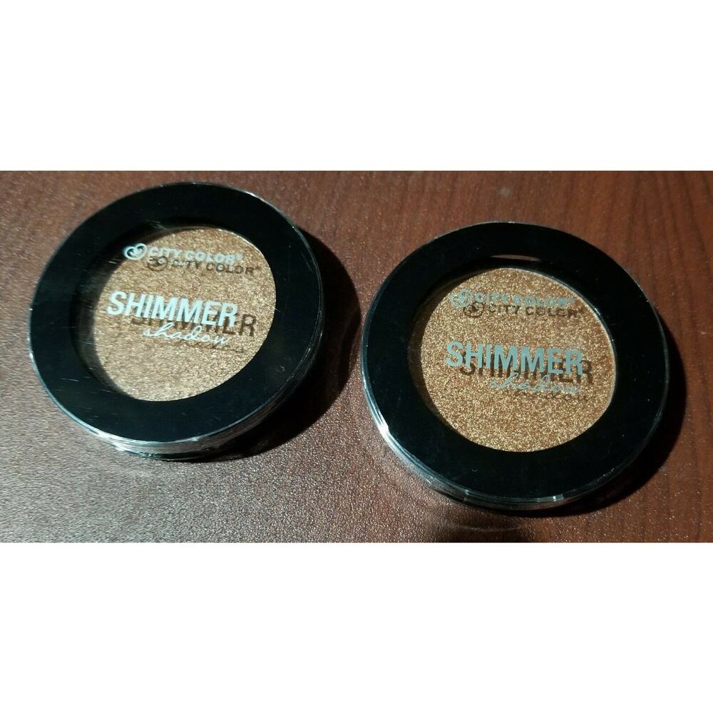 LOT of 2 City Color Cosmetics Shimmer Shadow in Cheers to Life